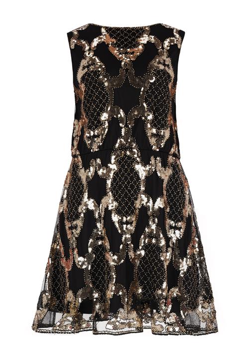 NAEMI Coctailkjole  guld / sort