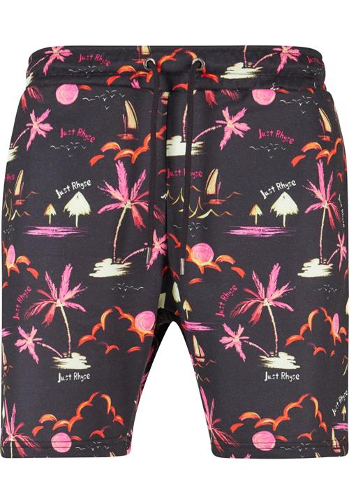 Just Rhyse Bukser 'Waikiki'  orange / pink / sort / hvid