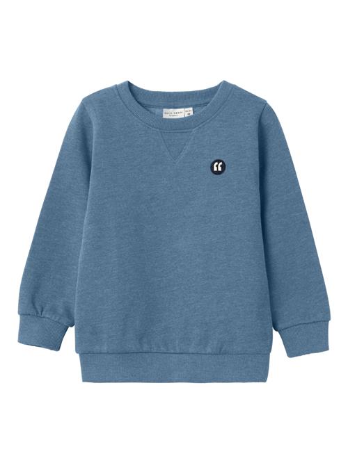NAME IT Sweatshirt 'Vimo'  lyseblå / sort / hvid
