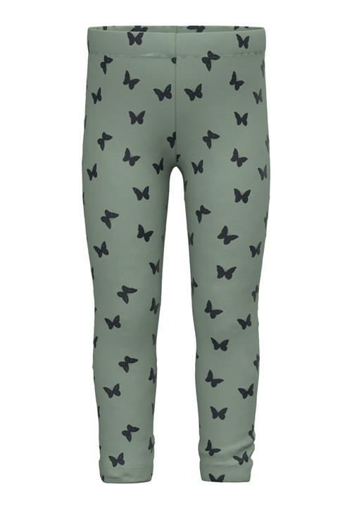 NAME IT Leggings 'NMFDavina'  gran / sort