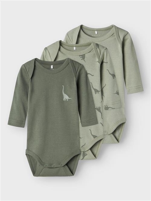 NAME IT Sparkedragt/Body  grøn / khaki / oliven