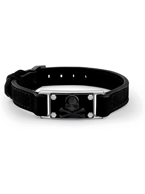 Philipp Plein Armbånd  sort / sølv
