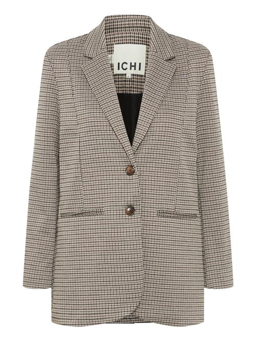 ICHI Blazer 'Kate'  beige / grå