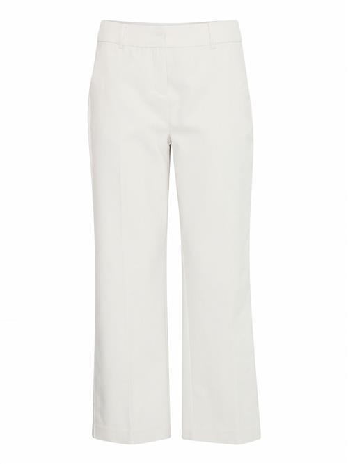 Fransa Bukser med fals 'VITA'  hvid