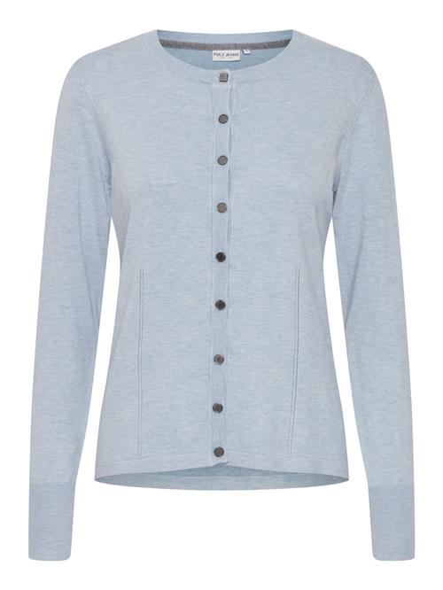 PULZ Jeans Cardigan 'Sara'  lyseblå