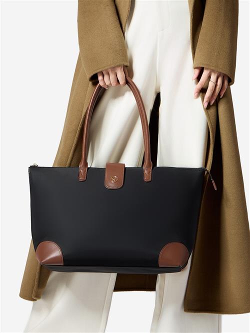 Victoria Hyde Håndtaske 'Eva'  brun / sort