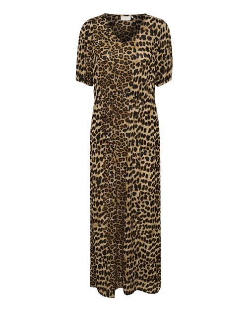 Kaffe Kjole 'KAIsolde Amber'  sand / lysebrun / sort