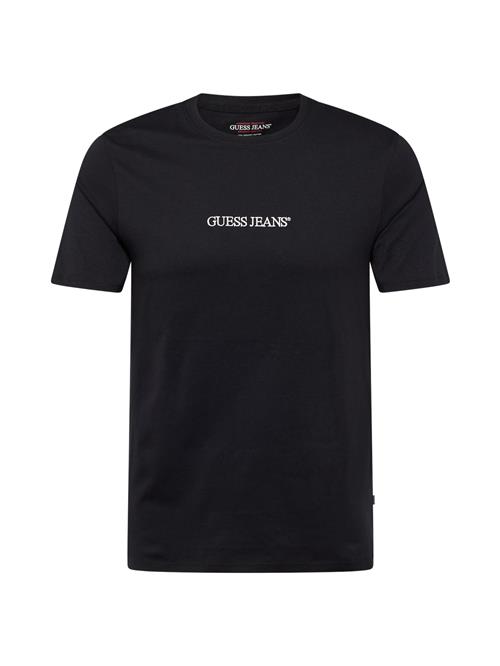 GUESS JEANS Bluser & t-shirts  sort / hvid