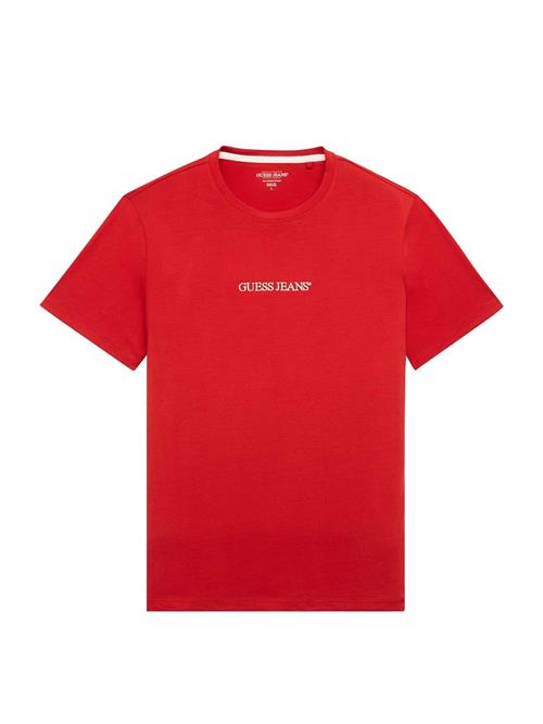GUESS JEANS Bluser & t-shirts  rød / hvid