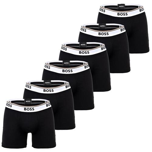 BOSS Boksershorts  sort / hvid