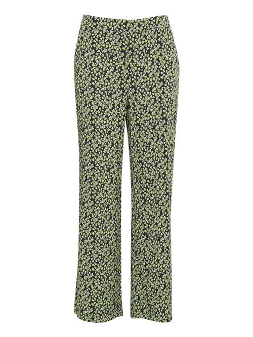 ICHI Bukser 'Aya'  grå / sort