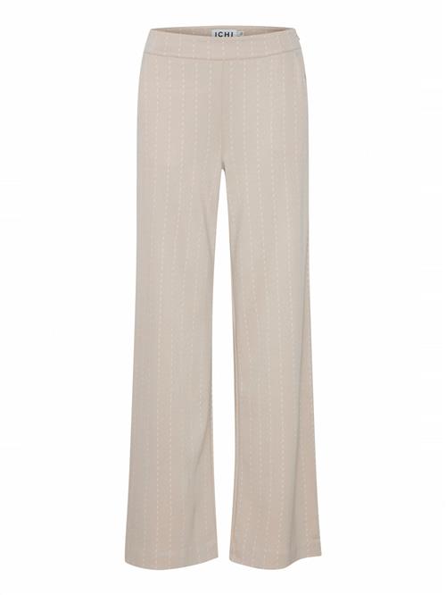 ICHI Bukser 'IHRuti'  beige / hvid