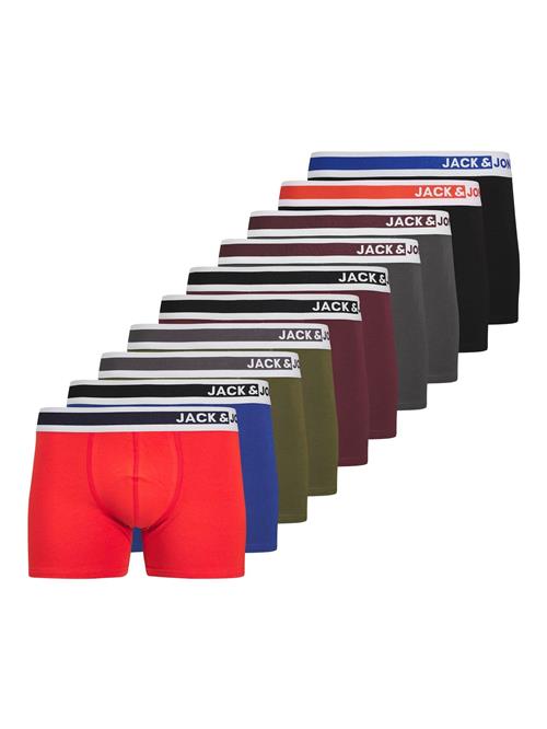 JACK & JONES Boksershorts 'Jimmy'  blå / mørkegrå / oliven / bordeaux / blodrød / sort