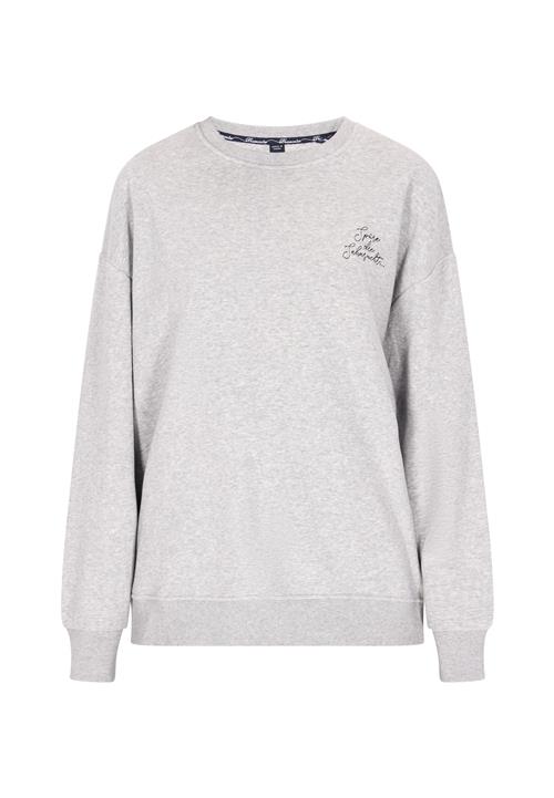 DreiMaster Vintage Sweatshirt  lysegrå / sort