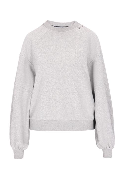 DreiMaster Vintage Sweatshirt  grå-meleret / sort
