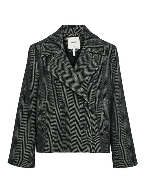 OBJECT Overgangsjakke 'Keily'  antracit / lysegrå