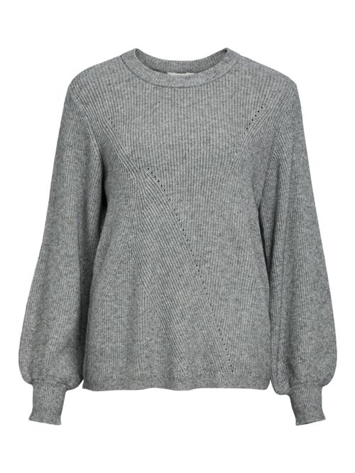 OBJECT Pullover 'Ditte'  grå-meleret