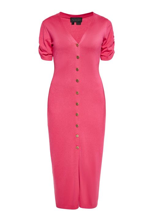 NAEMI Strikkjole  pink