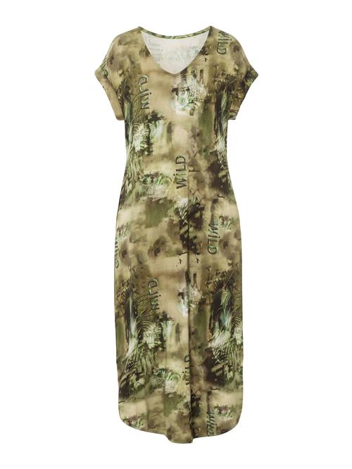 heine Kjole  mørkebrun / khaki / oliven / sort