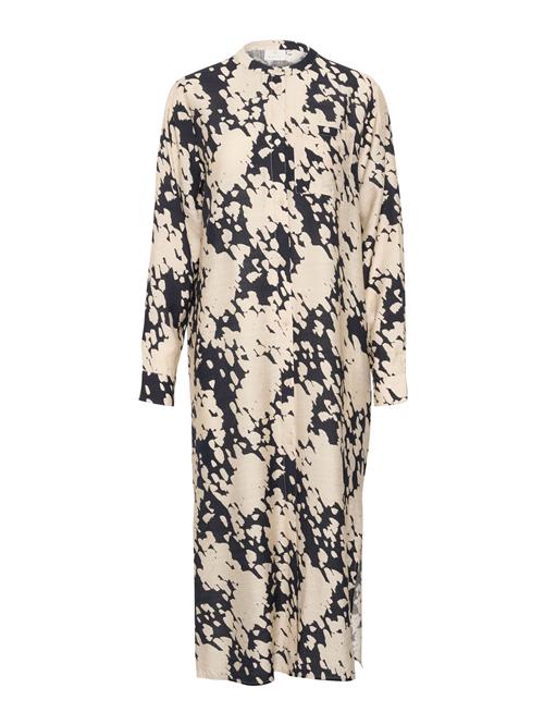 Kaffe Blusekjole 'KALouise'  beige / sort