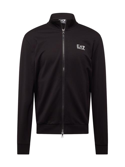 EA7 Emporio Armani Sweatjakke  sort / hvid