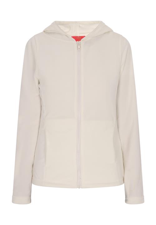 swirly Fleecejakke  ecru