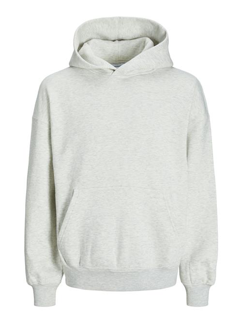 JACK & JONES Sweatshirt 'JJEUrban Edge'  hvid-meleret