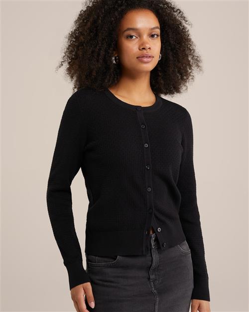 WE Fashion Cardigan  sort