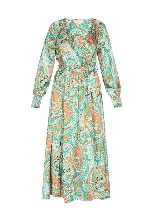 usha FESTIVAL Sommerkjole  jade / lysegrøn / orange / hvid