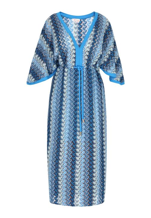 IZIA Sommerkjole  blå / blandingsfarvet