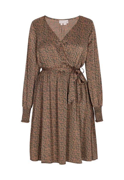 Usha Kjole  camel / oliven