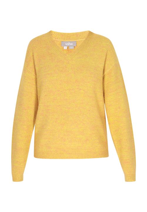 Usha Pullover  mørkegul