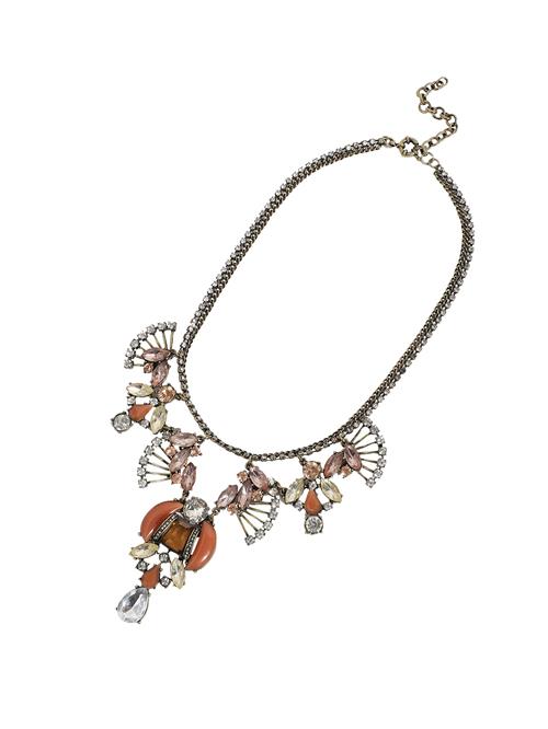 SOHI Kæde  blandingsfarvet / sort