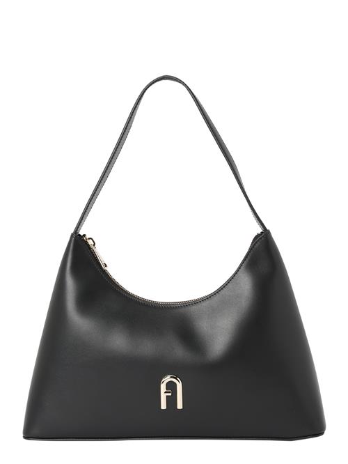 FURLA Skuldertaske 'Diamante S'  sort