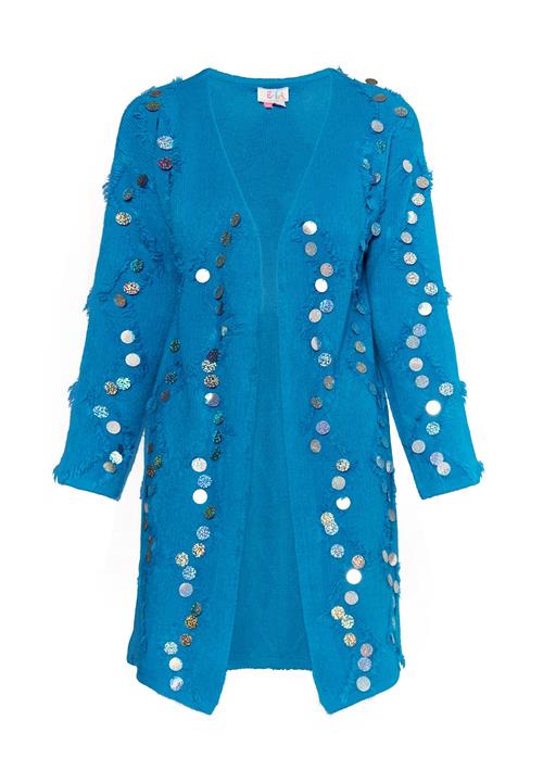 IZIA Cardigan  himmelblå / sølv