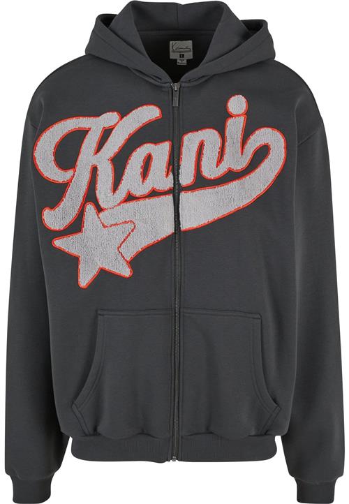 Karl Kani Sweatjakke  mørkegrå / rød / hvid