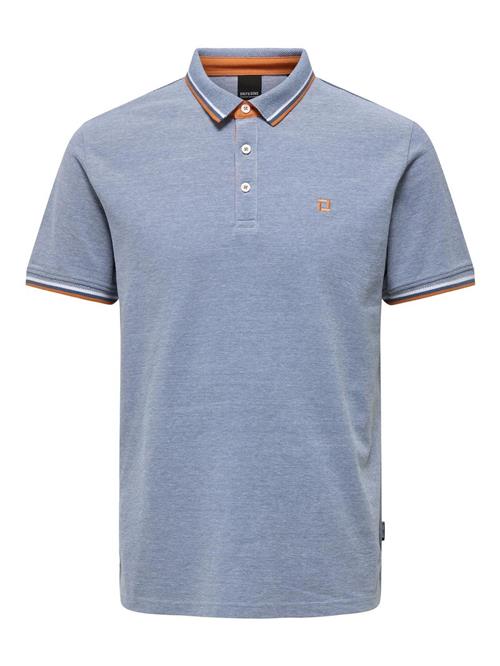 Only & Sons Bluser & t-shirts 'Fletcher'  blå / orange / hvid