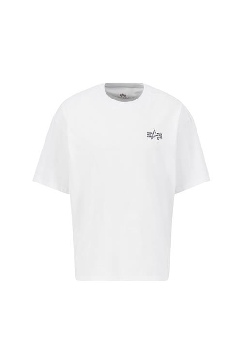 ALPHA INDUSTRIES Bluser & t-shirts  rød / sort / hvid