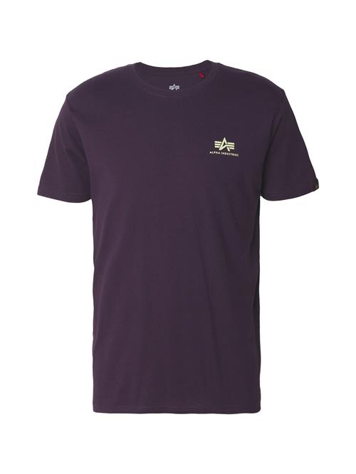 ALPHA INDUSTRIES Bluser & t-shirts  lemon / aubergine