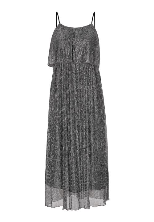 faina Festkjole  mørkegrå / sølv