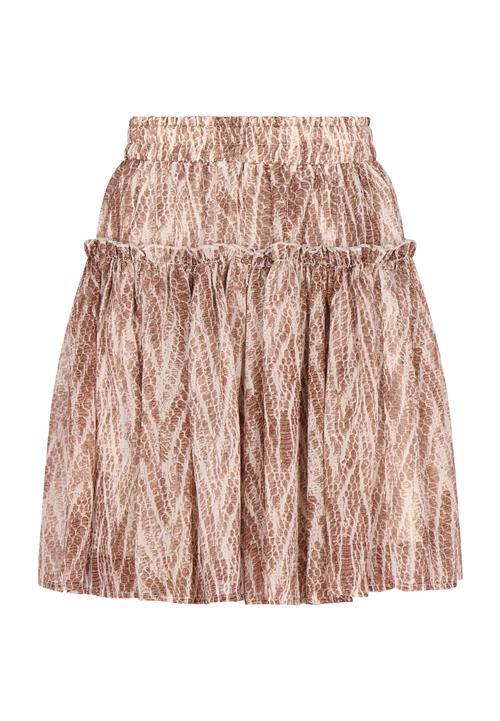 faina Nederdel  beige / brun