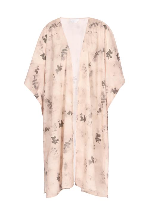 usha WHITE LABEL Kimono  beige / grå