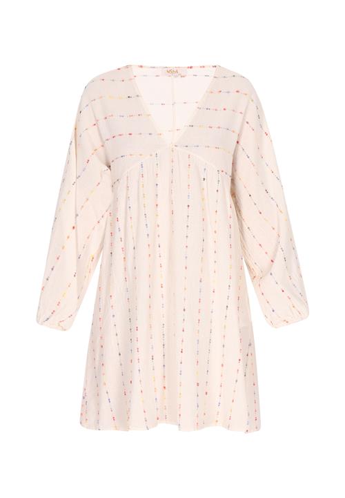 usha FESTIVAL Sommerkjole  gul / lavendel / rød / uldhvid