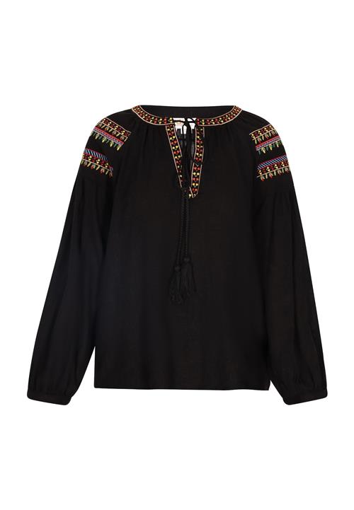 usha FESTIVAL Bluse  blandingsfarvet / sort