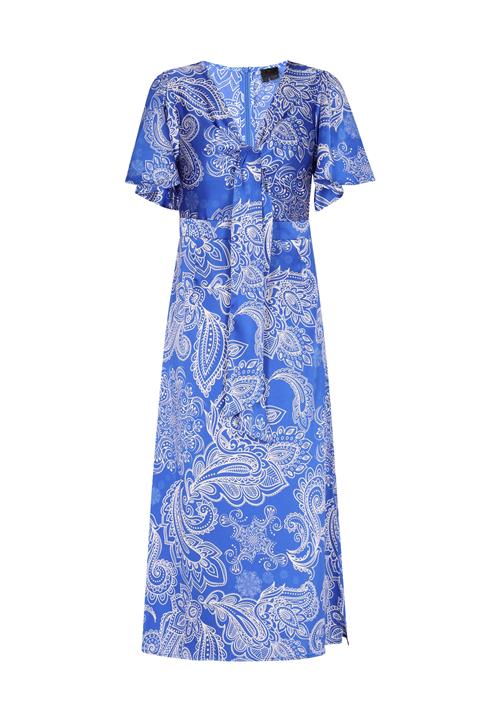 DreiMaster Klassik Kjole  blå / hvid