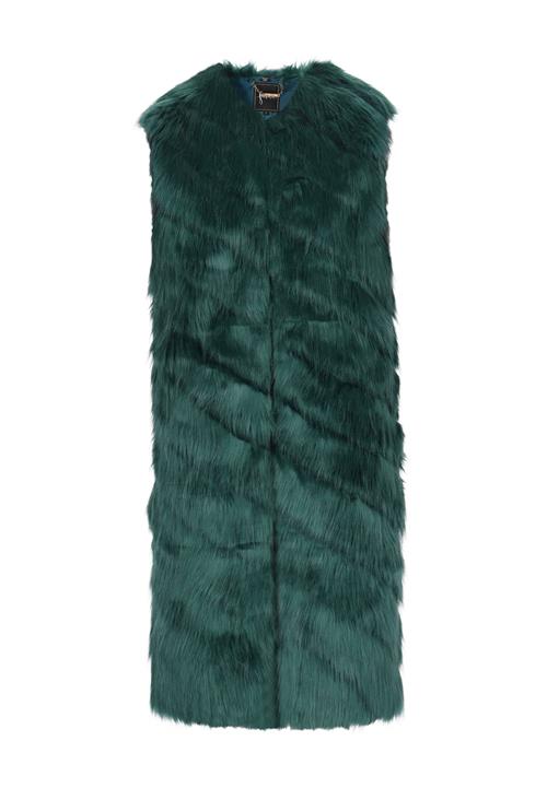 faina Vest  mørkegrøn