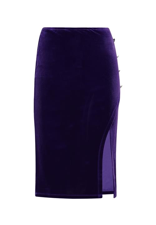 faina Nederdel  mørkelilla