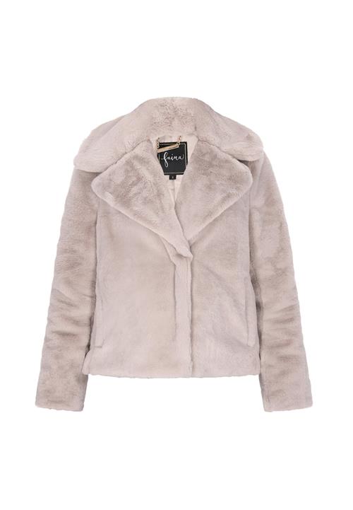 faina Overgangsjakke  lysebeige