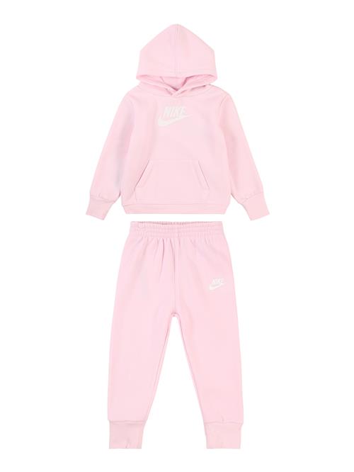 Nike Sportswear Joggingdragt  lyserød / hvid