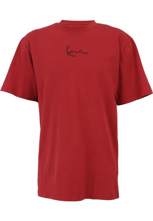 Karl Kani Bluser & t-shirts 'Essential'  mørkerød / sort